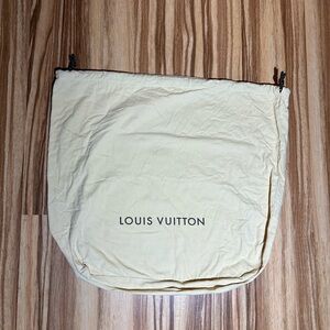 Louis Vuitton Cream Dust Bag